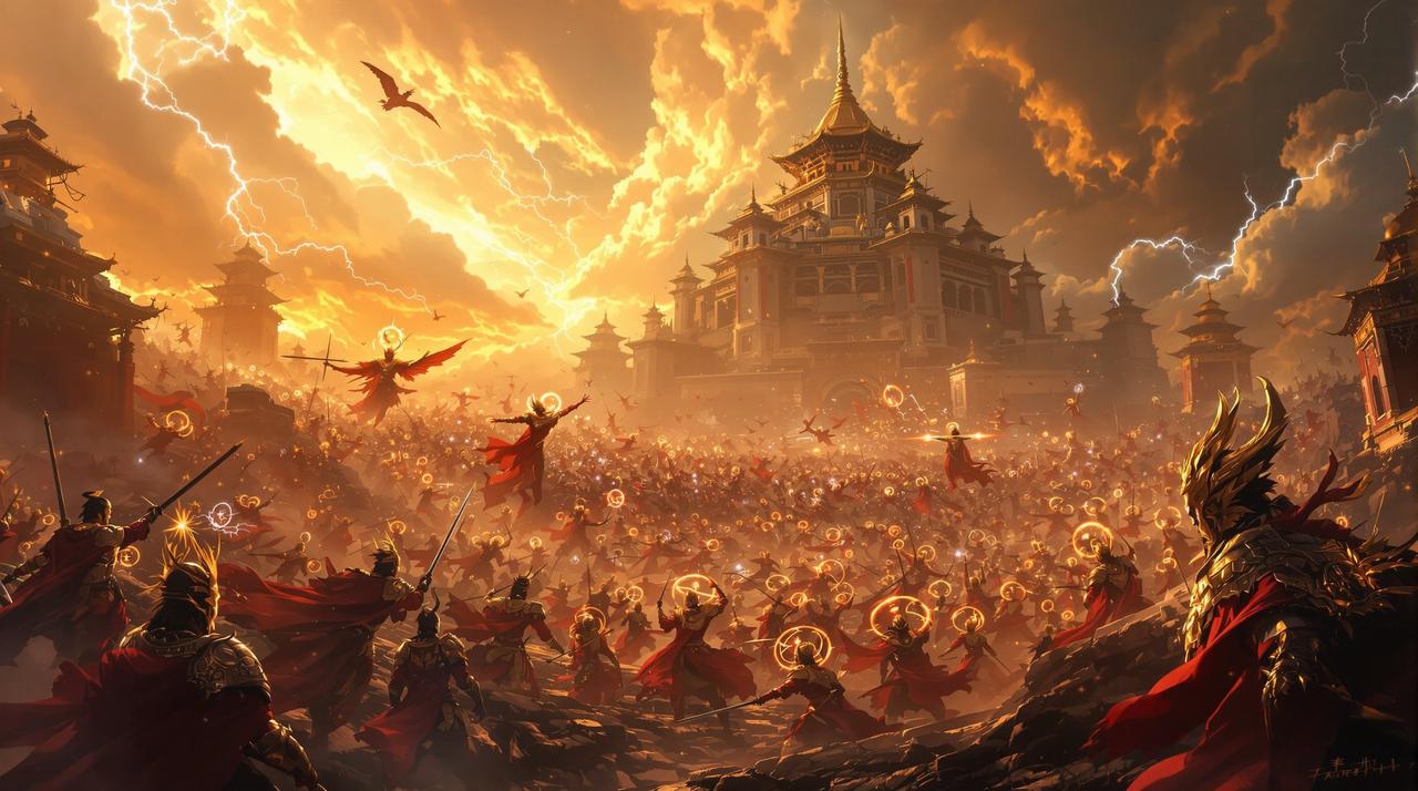 封神第一部：朝歌风云视频封面，神话类型，时长02:28:00 - 粉色视频